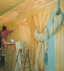 Michelangela in Aktion